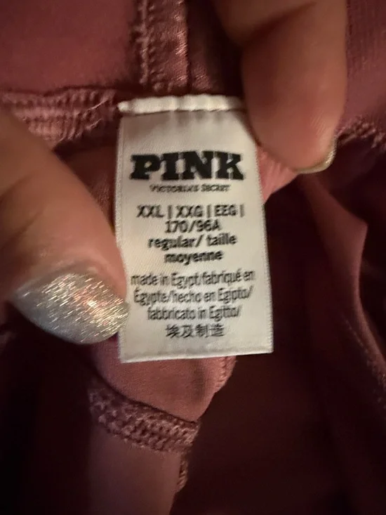 PINK Victoria's Secret Pink Leggings Tights.  Sz XXL - Picture 7 of 8